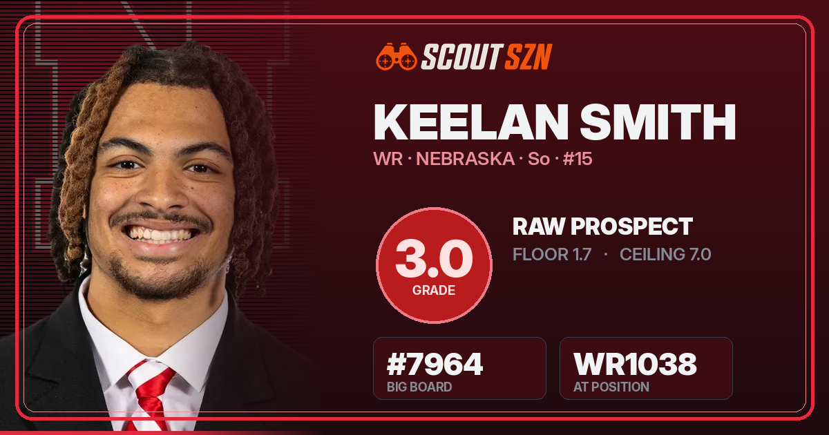 Share card for Keelan Smith