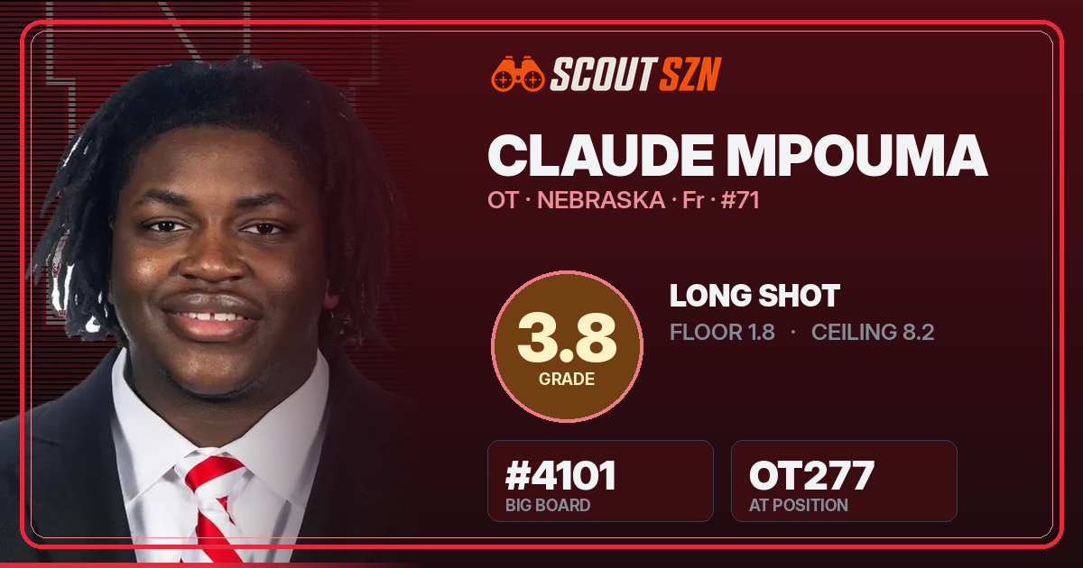 Share card for Claude Mpouma