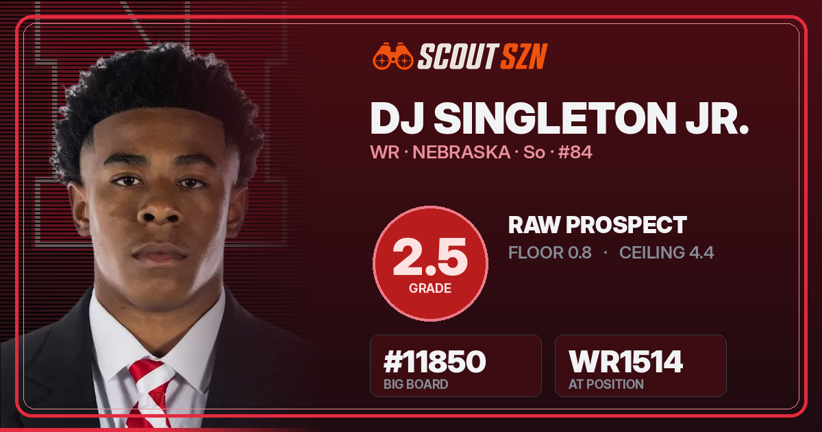 Share card for DJ Singleton Jr.