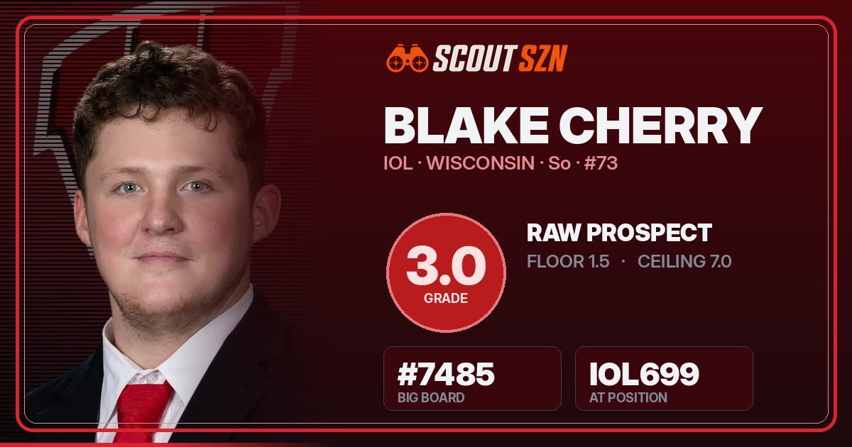 Share card for Blake Cherry