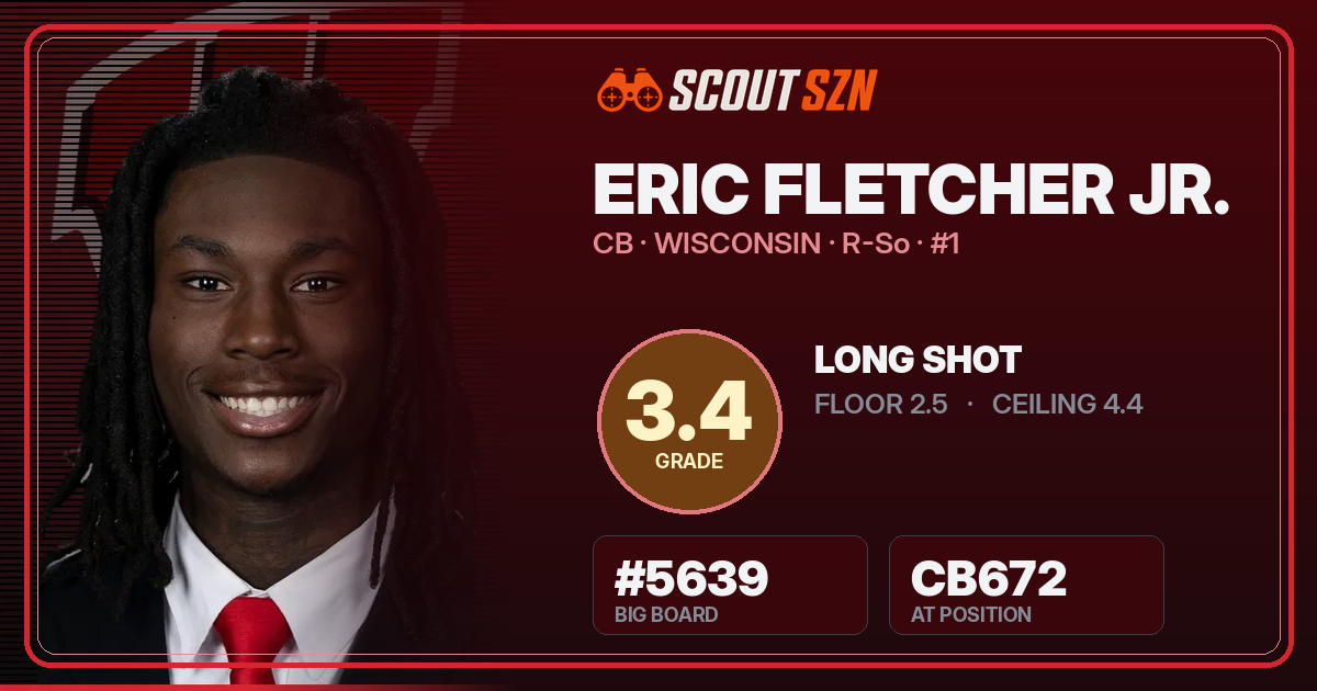 Share card for Eric Fletcher Jr.