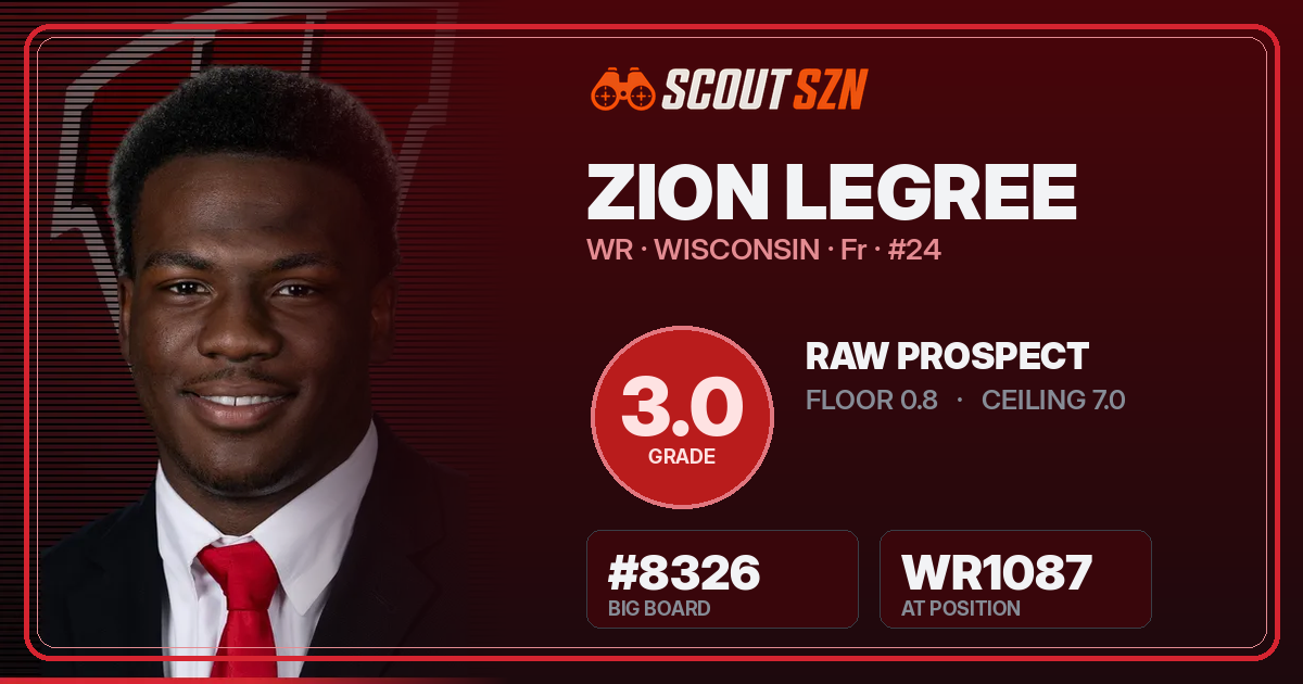 Share card for Zion Legree