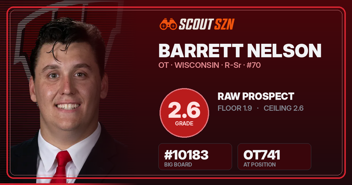 Share card for Barrett Nelson