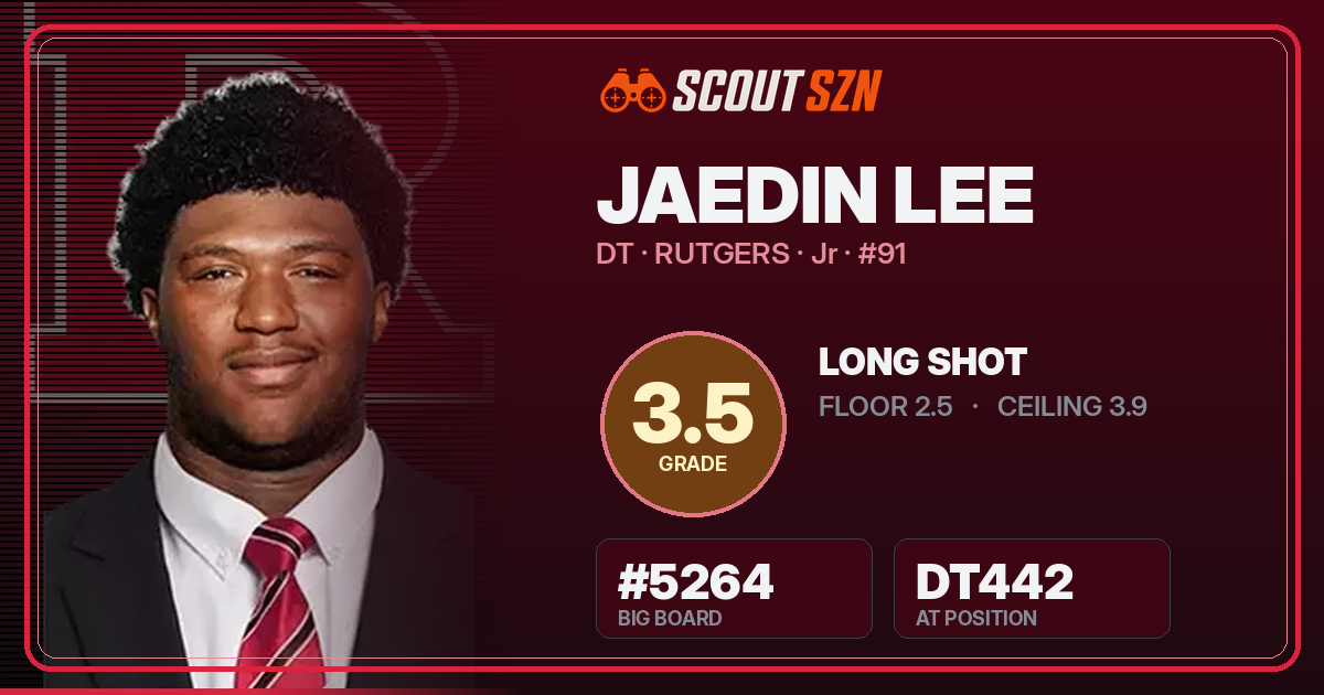 Share card for Jaedin Lee