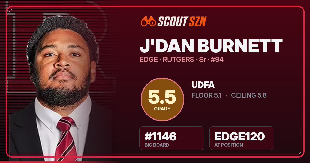 Share card for J'Dan Burnett