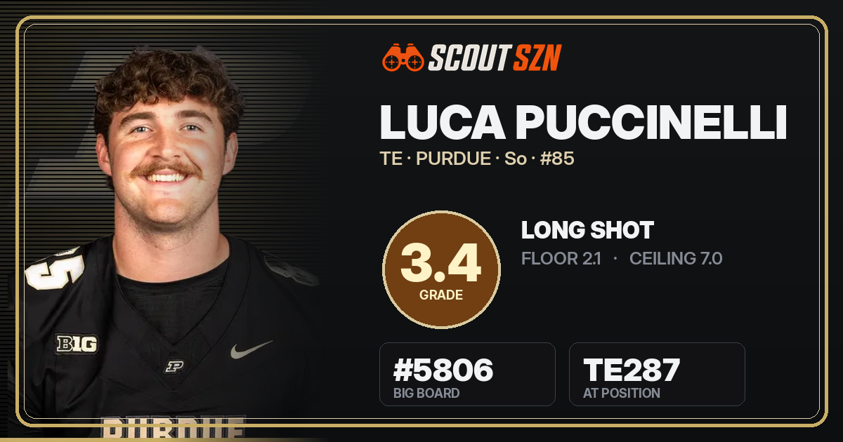 Share card for Luca Puccinelli