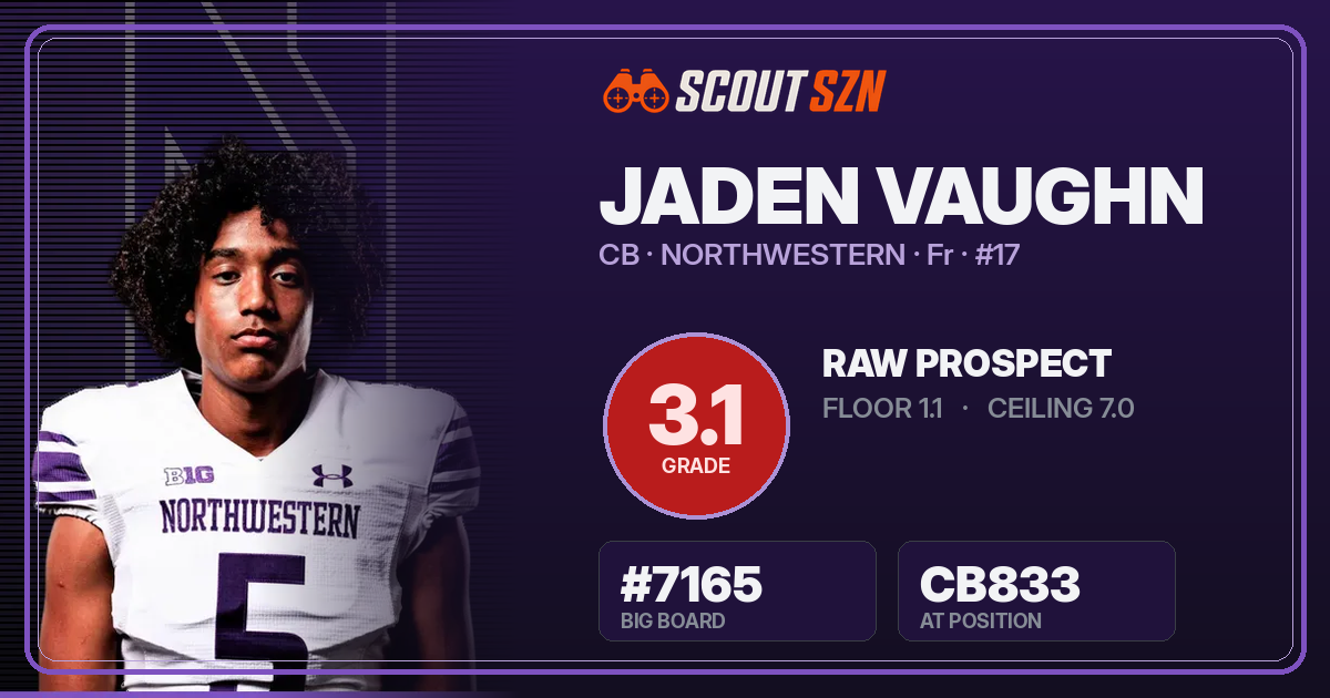 Share card for Jaden Vaughn