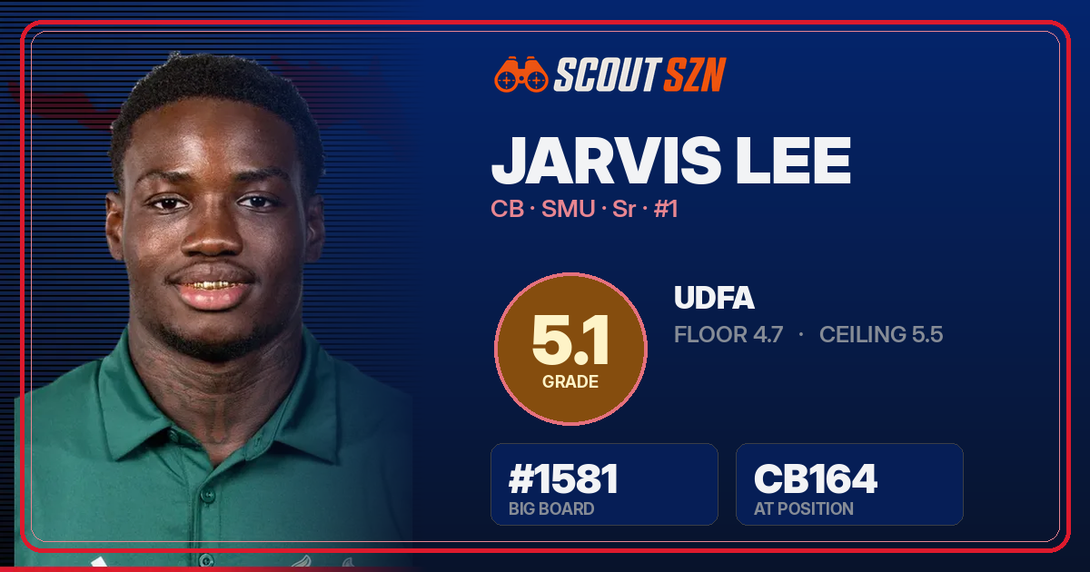 Share card for Jarvis Lee
