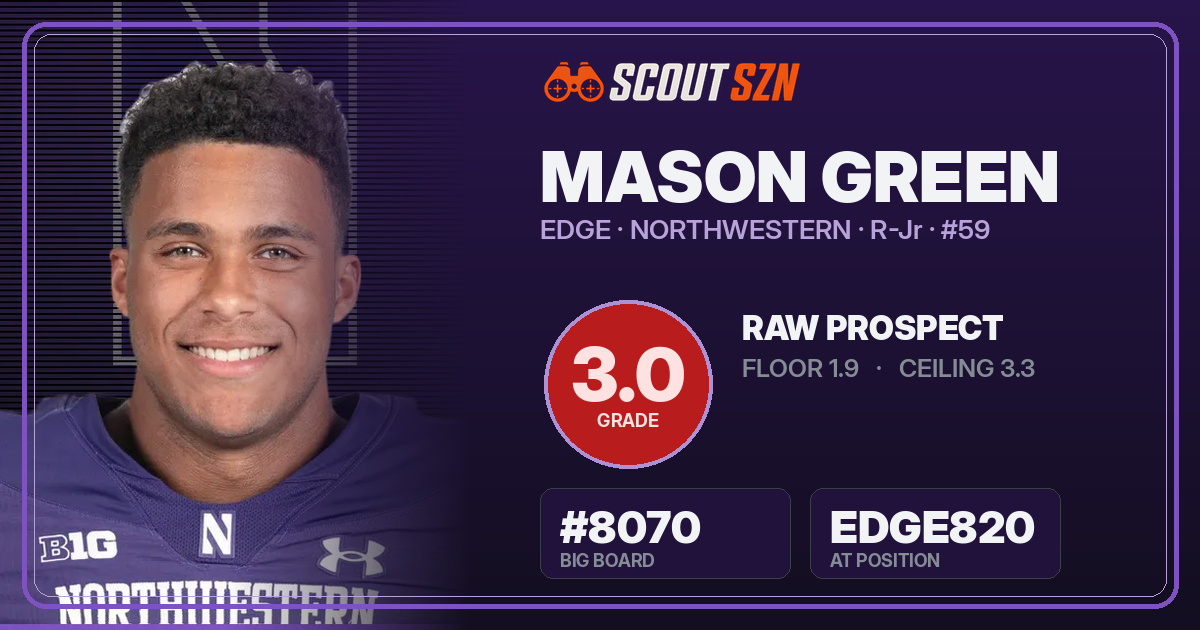 Share card for Mason Green