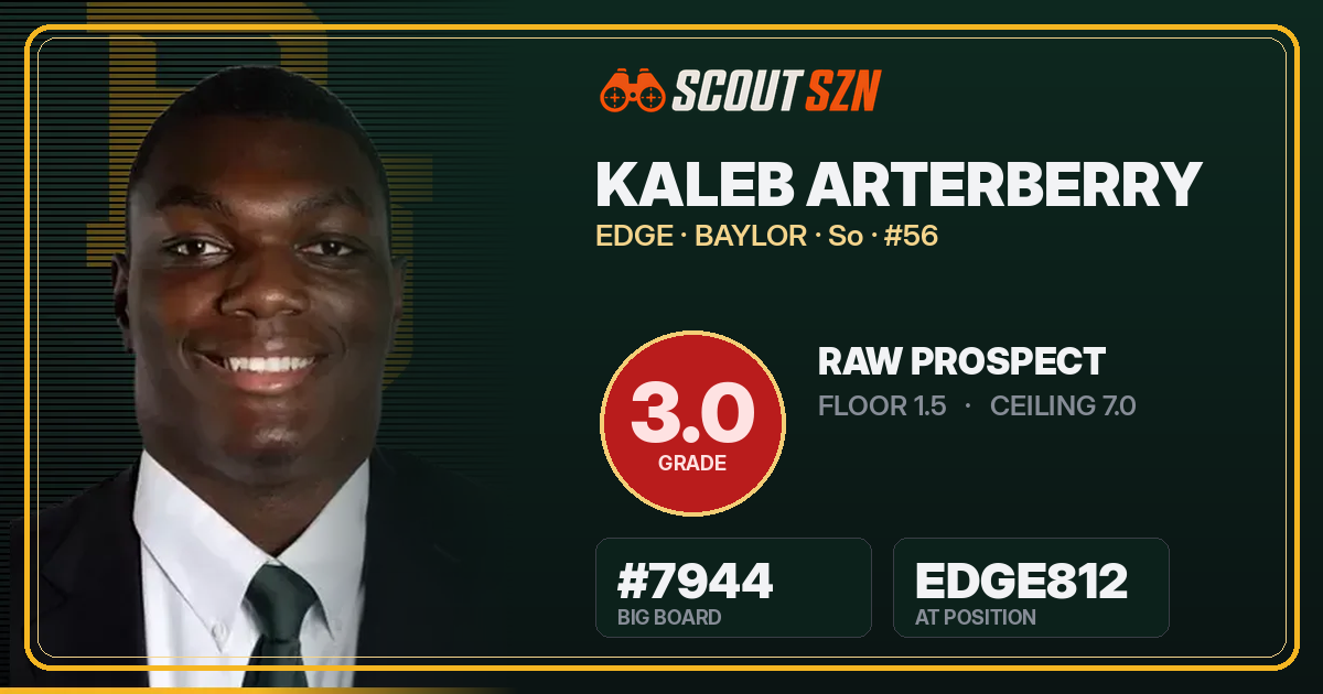 Share card for Kaleb Arterberry