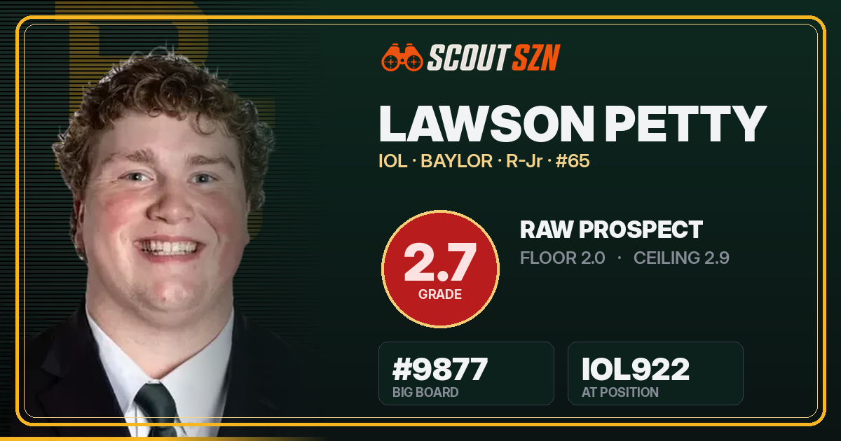 Share card for Lawson Petty