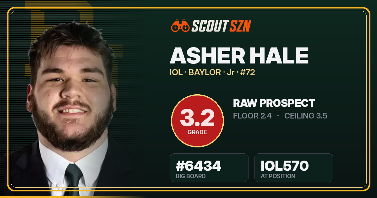 Share card for Asher Hale