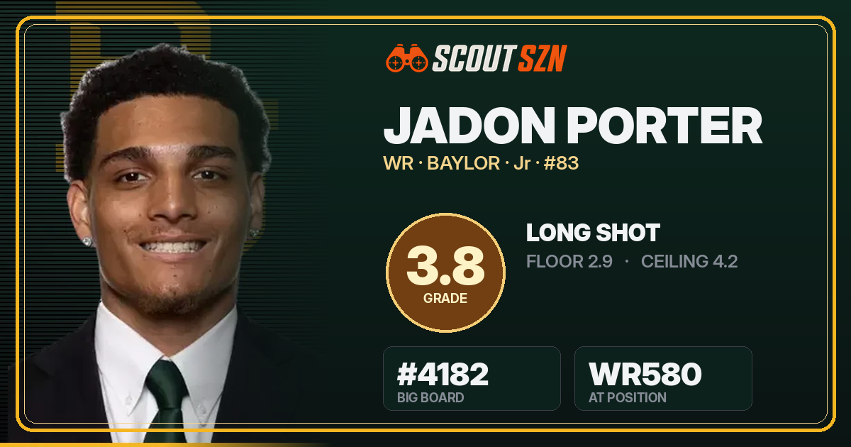 Share card for Jadon Porter