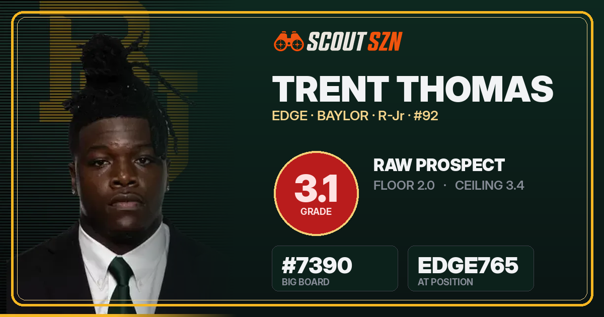 Share card for Trent Thomas