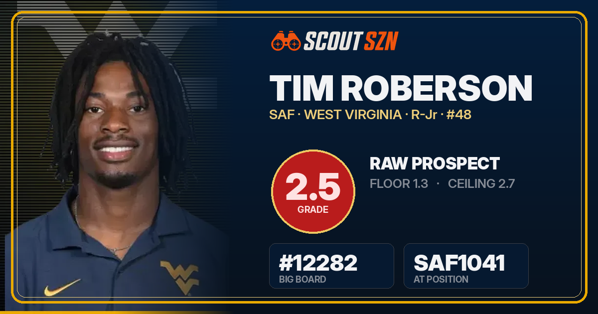 Share card for Tim Roberson