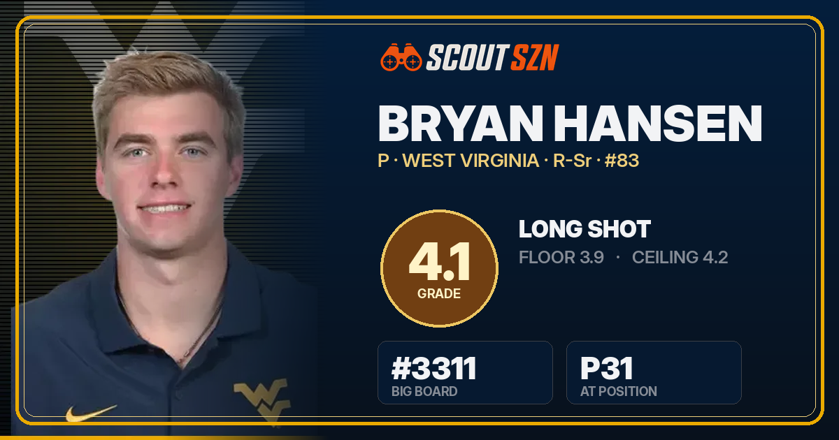 Share card for Bryan Hansen