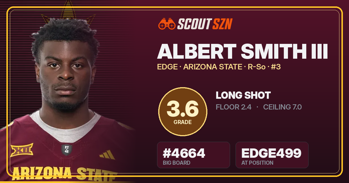 Share card for Albert Smith III