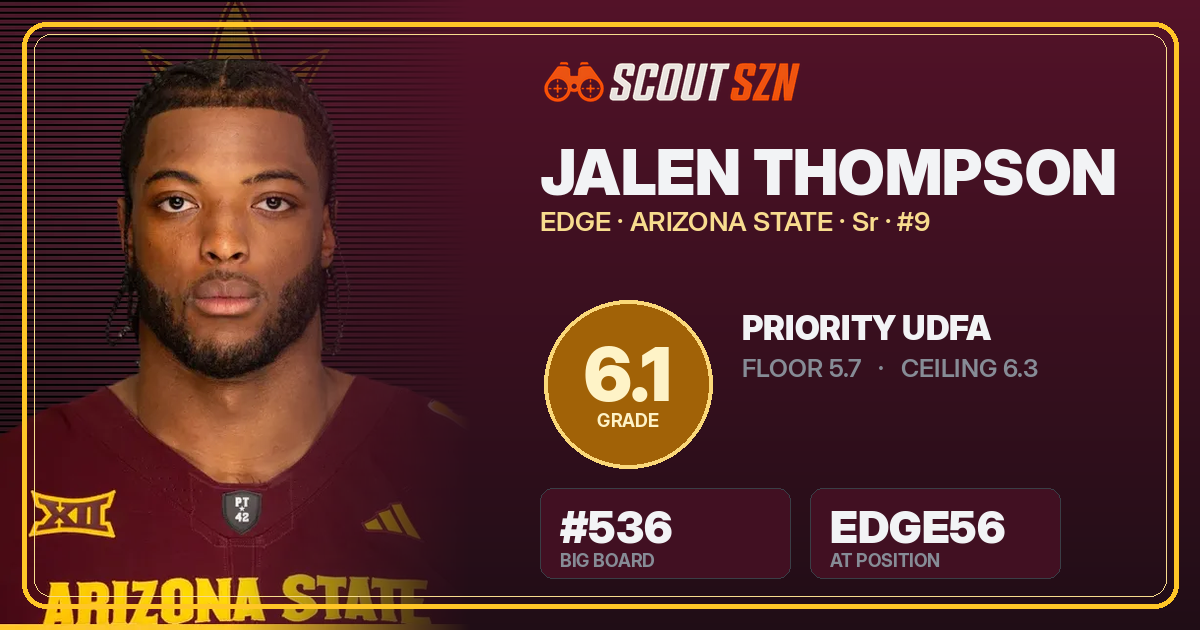 Share card for Jalen Thompson