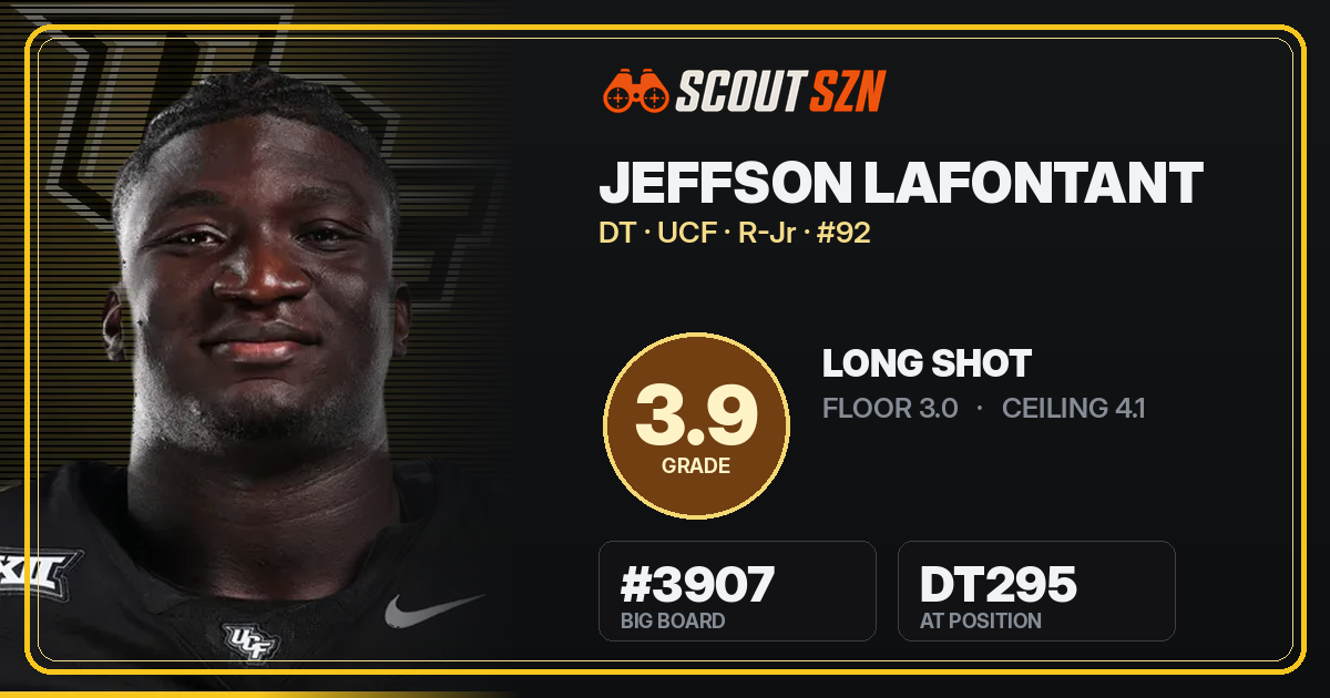 Share card for Jeffson Lafontant