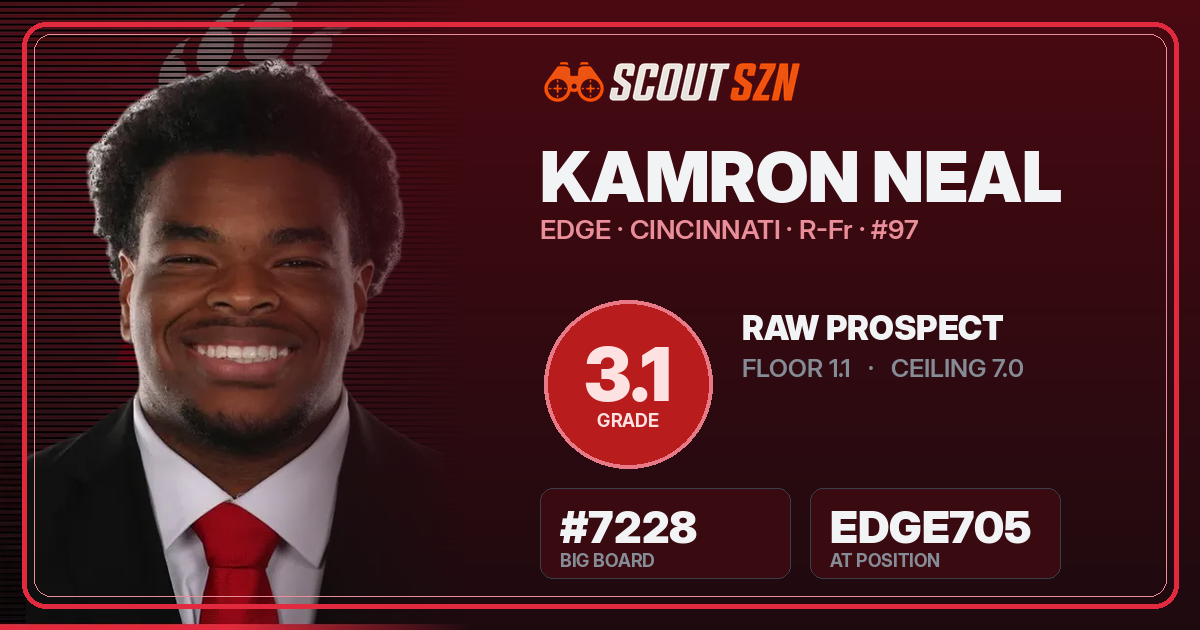 Share card for Kamron Neal