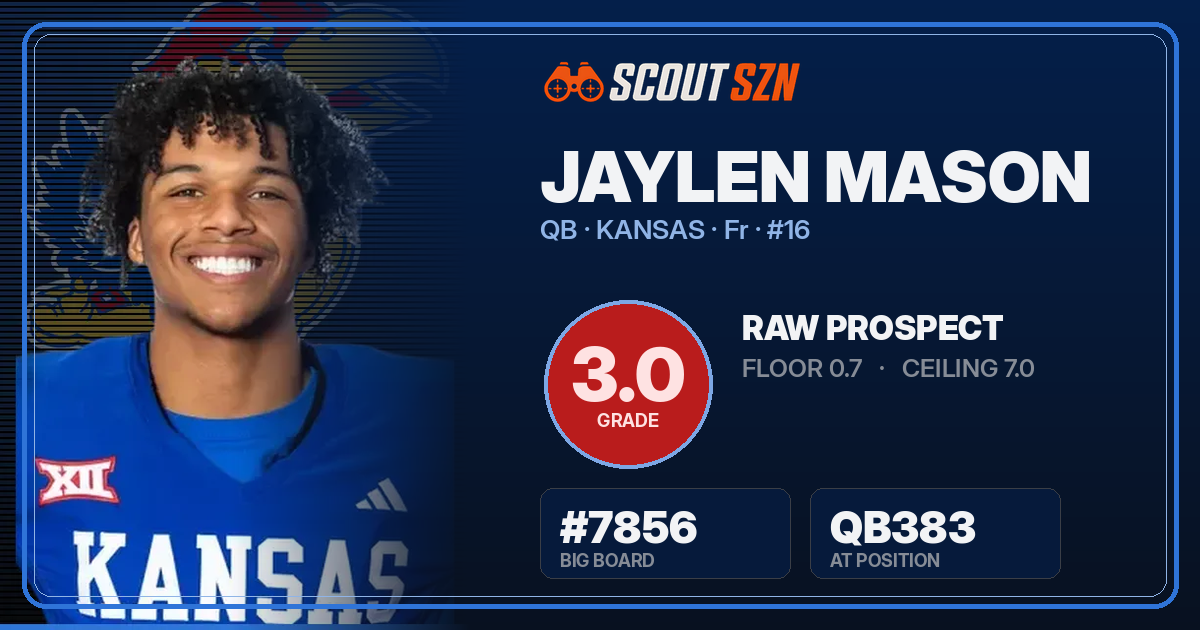 Share card for Jaylen Mason
