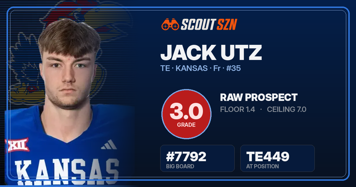 Share card for Jack Utz