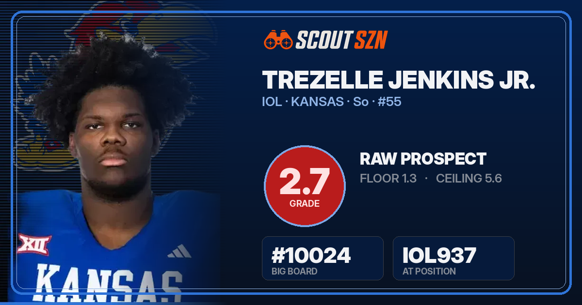 Share card for Trezelle Jenkins Jr.