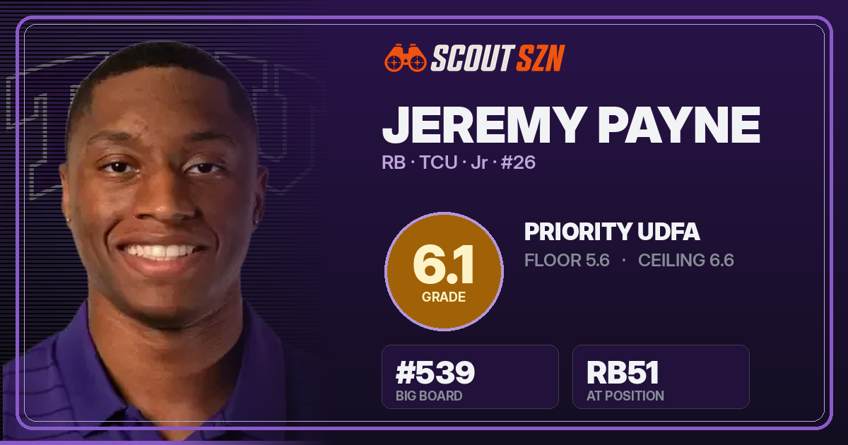 Share card for Jeremy Payne