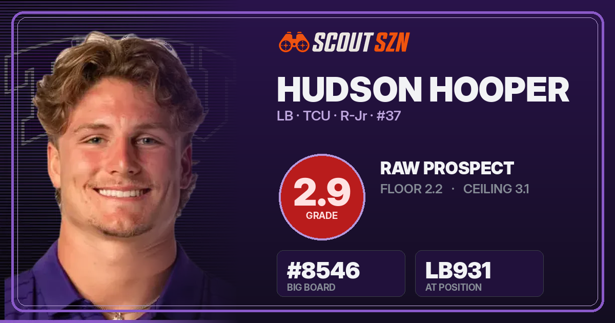 Share card for Hudson Hooper