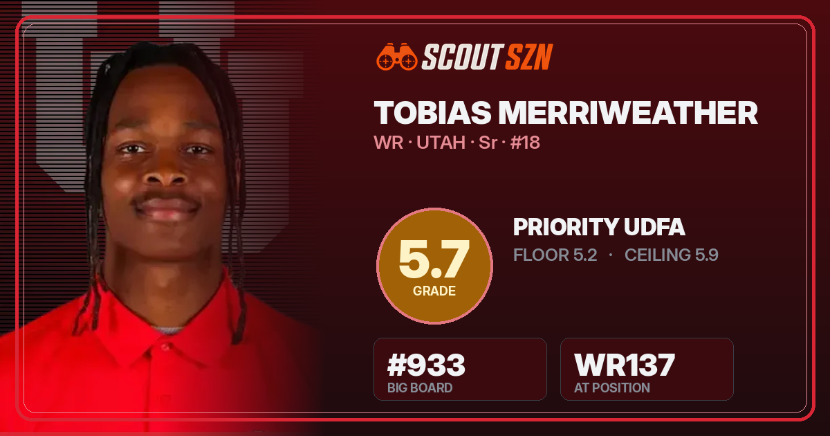 Share card for Tobias Merriweather