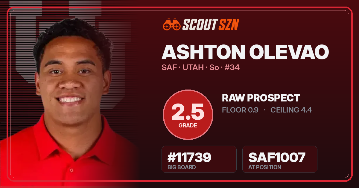 Share card for Ashton Olevao