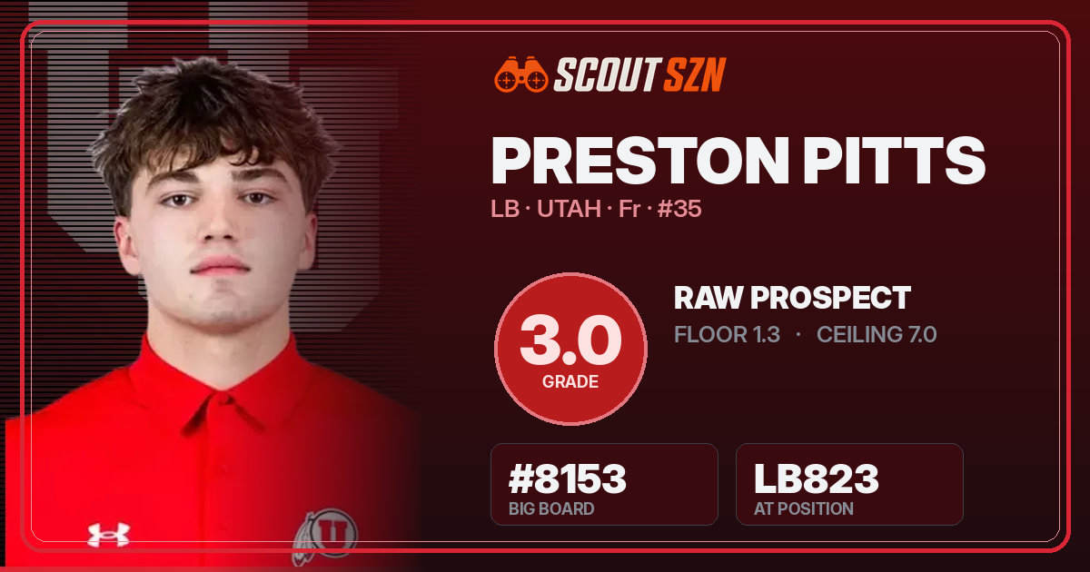 Share card for Preston Pitts