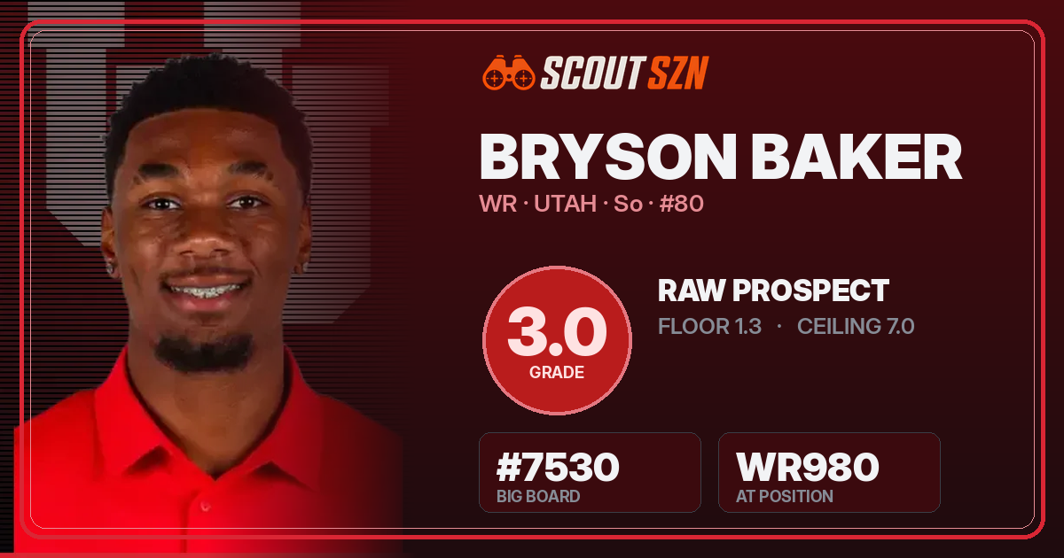 Share card for Bryson Baker