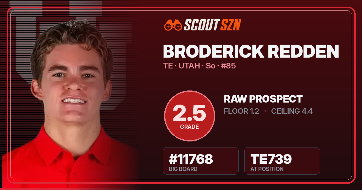 Share card for Broderick Redden