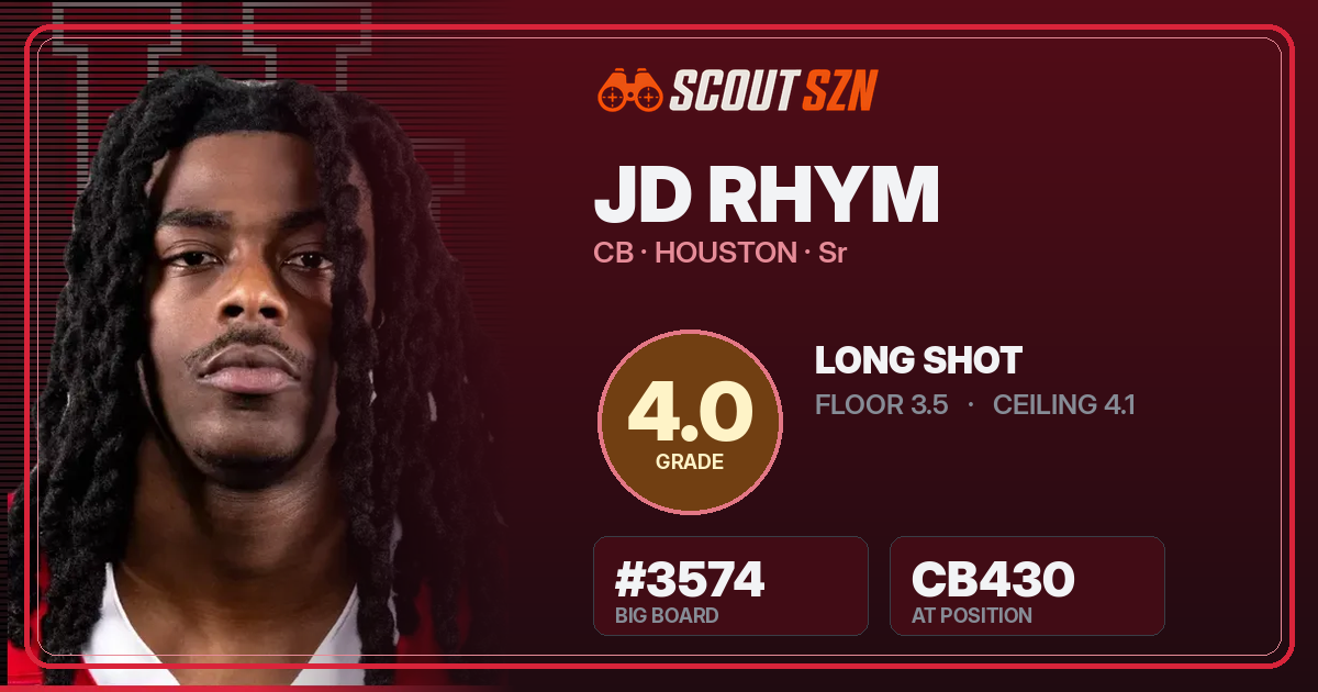 Share card for JD Rhym