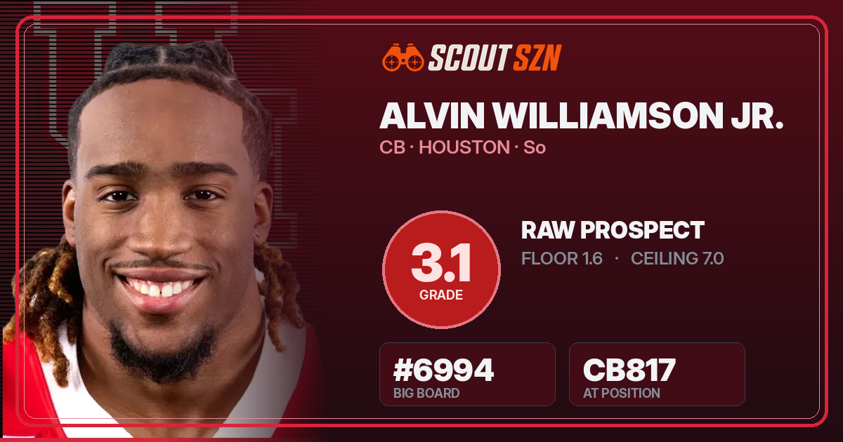 Share card for Alvin Williamson Jr.