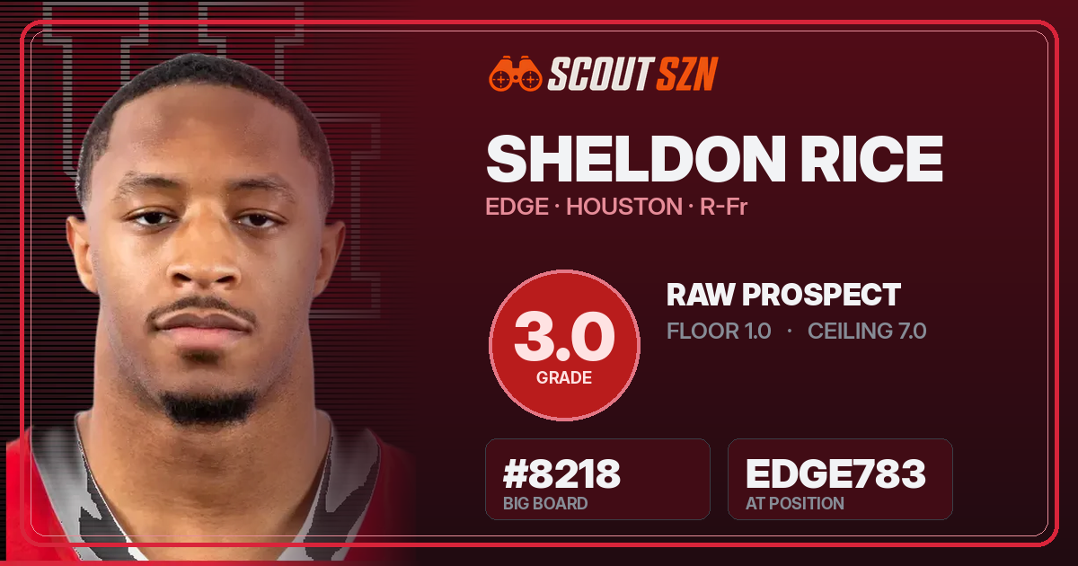 Share card for Sheldon Rice