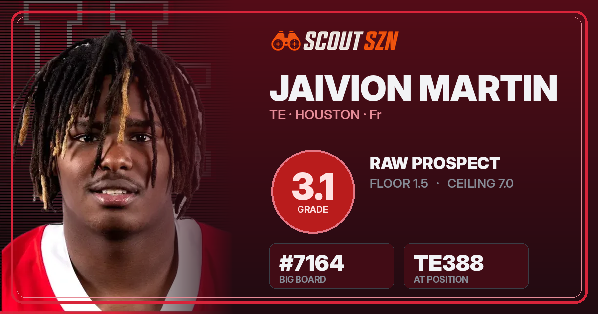 Share card for Jaivion Martin
