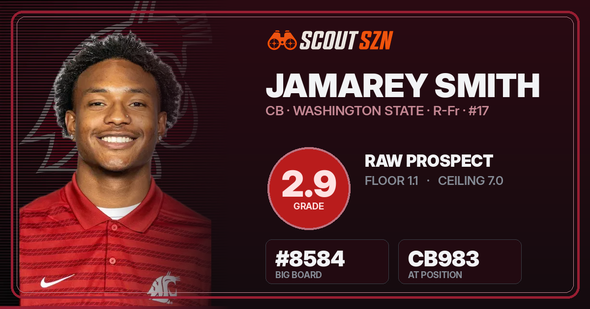 Share card for Jamarey Smith