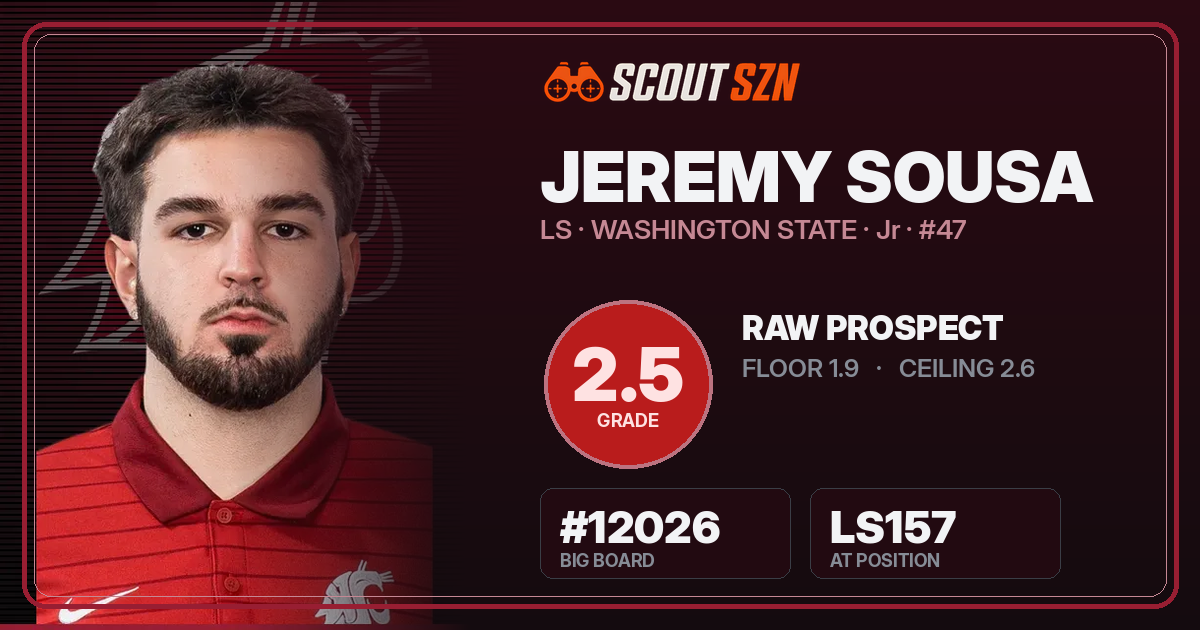 Share card for Jeremy Sousa