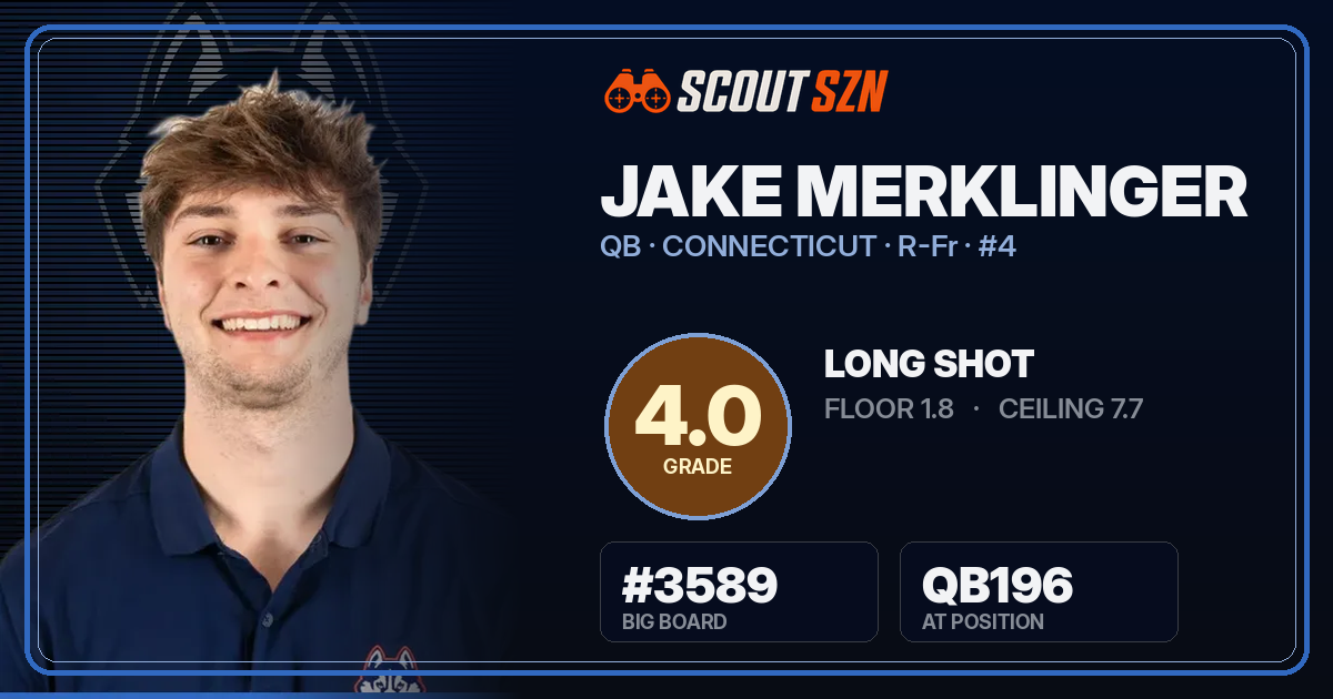 Share card for Jake Merklinger