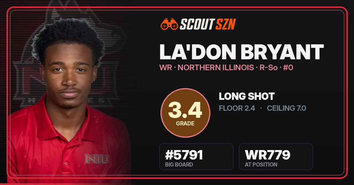 Share card for La'Don Bryant