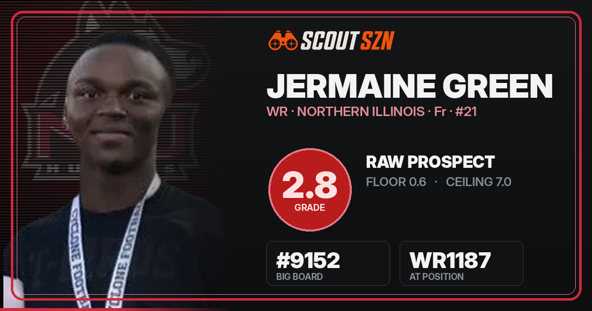 Share card for Jermaine Green