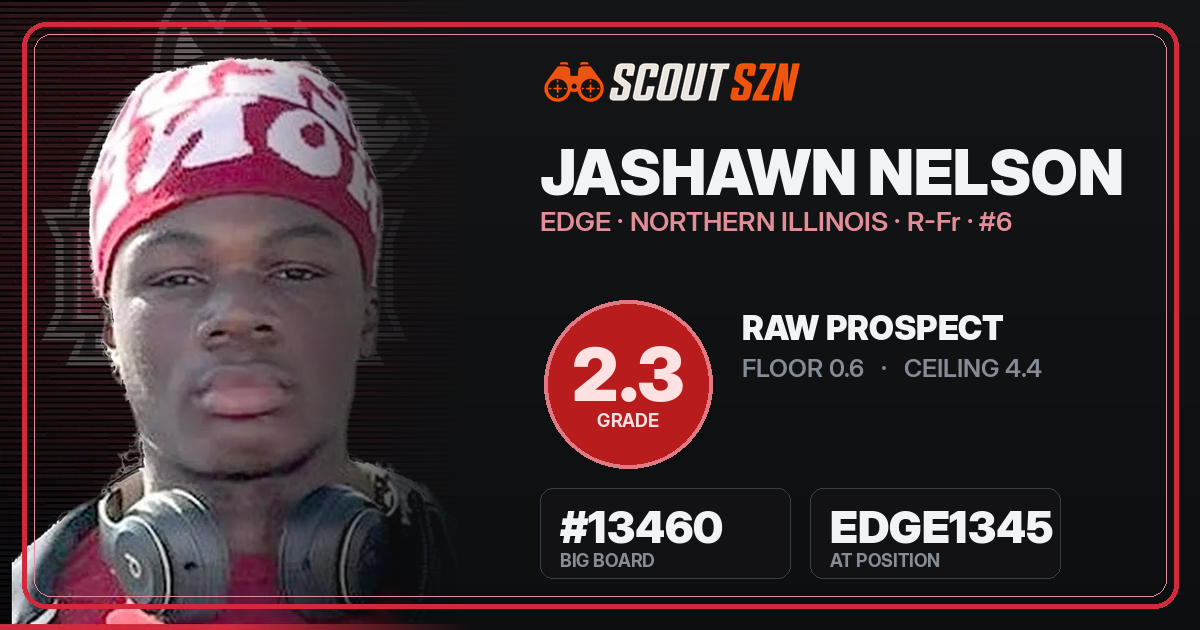Share card for Jashawn Nelson