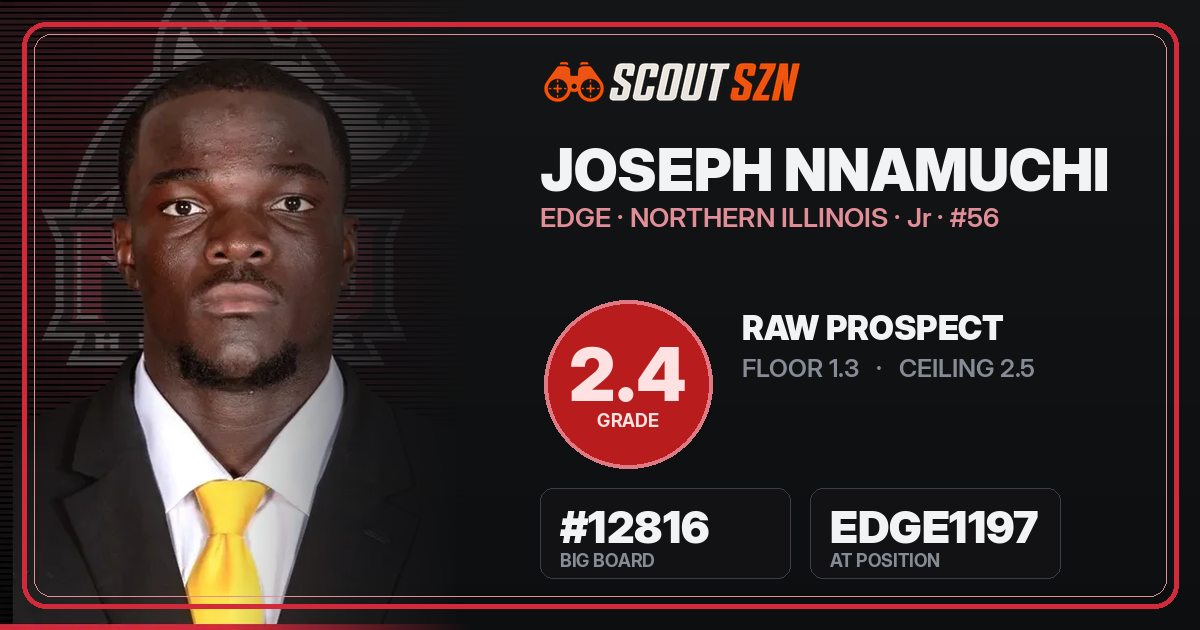 Share card for Joseph Nnamuchi