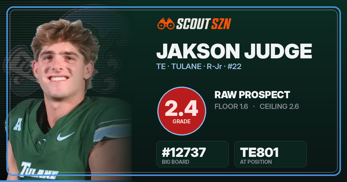 Share card for Jakson Judge