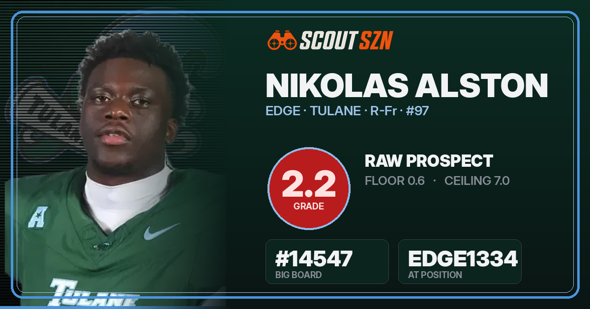 Share card for Nikolas Alston